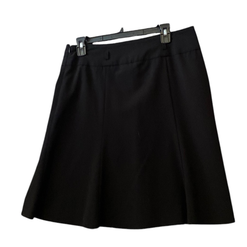 Chic Black Flared Skirt